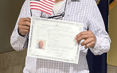 A Citizen at Last: How One Family’s Persistence and a Little Help, Made Sergio a U.S. Citizen