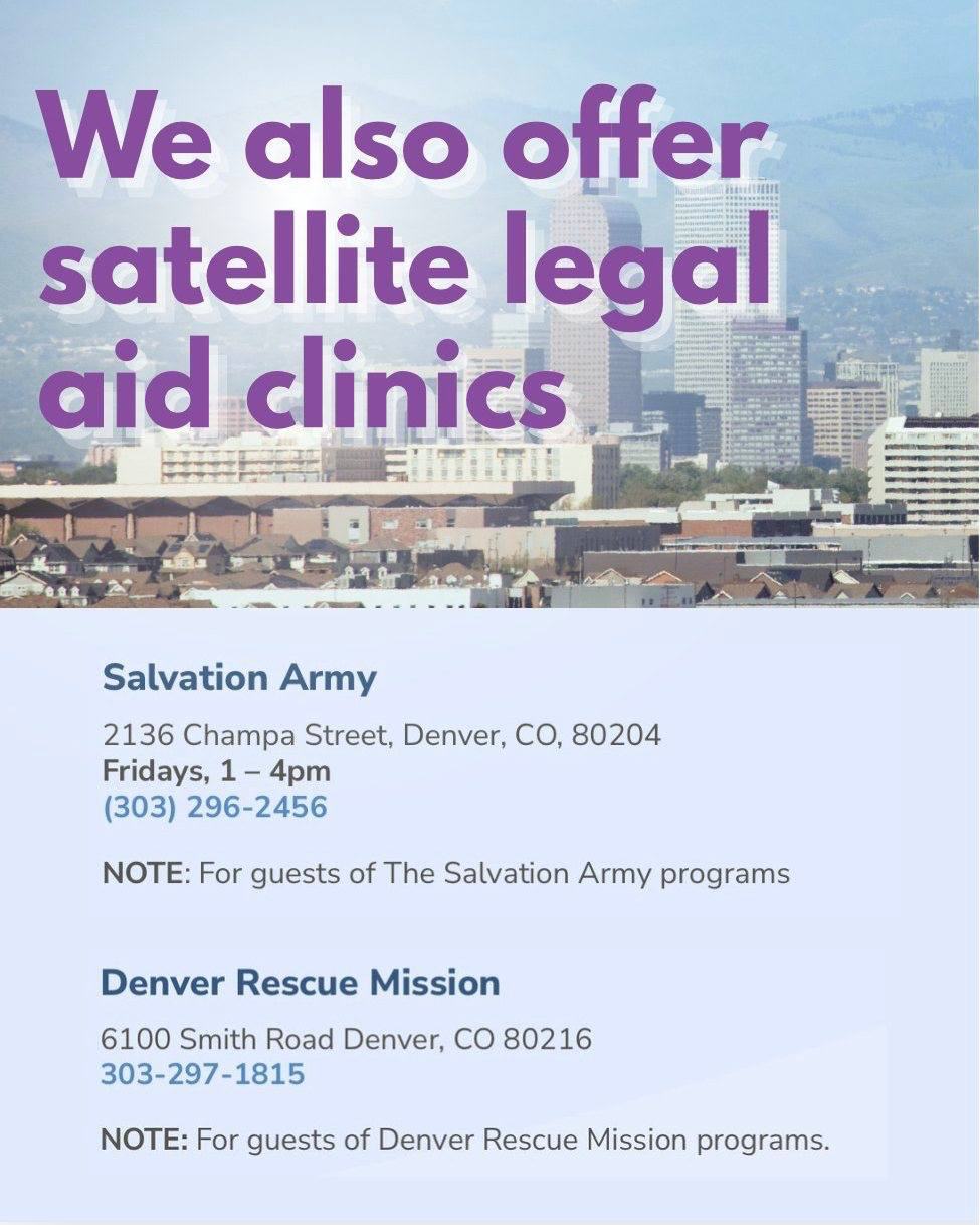 ⚖️ LEGAL HELP IN YOUR COMMUNITY Did you know JAMLAC offers satellite legal aid clinics…